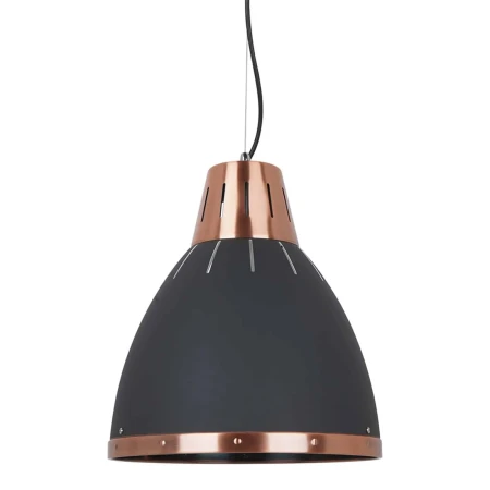 Lampa loft wisząca Merton MD-HN8209 BK+RC -Italux